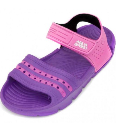 Aqua-speed Noli sandals purple pink Kids col.93