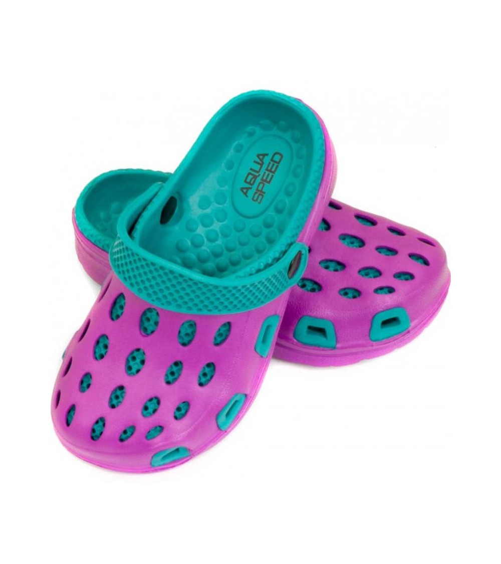 Slippers Aqua-speed Silvi JR col 09 violet blue