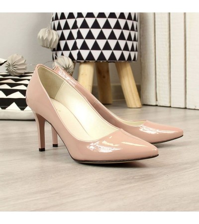 Pumps on a stiletto heel powder pink W Juma