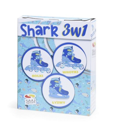 Combo Shark 3in1 skates Jr HS-TNK-000013998