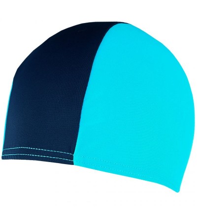 Crowell lycra-Jr-blue-denim swimming cap