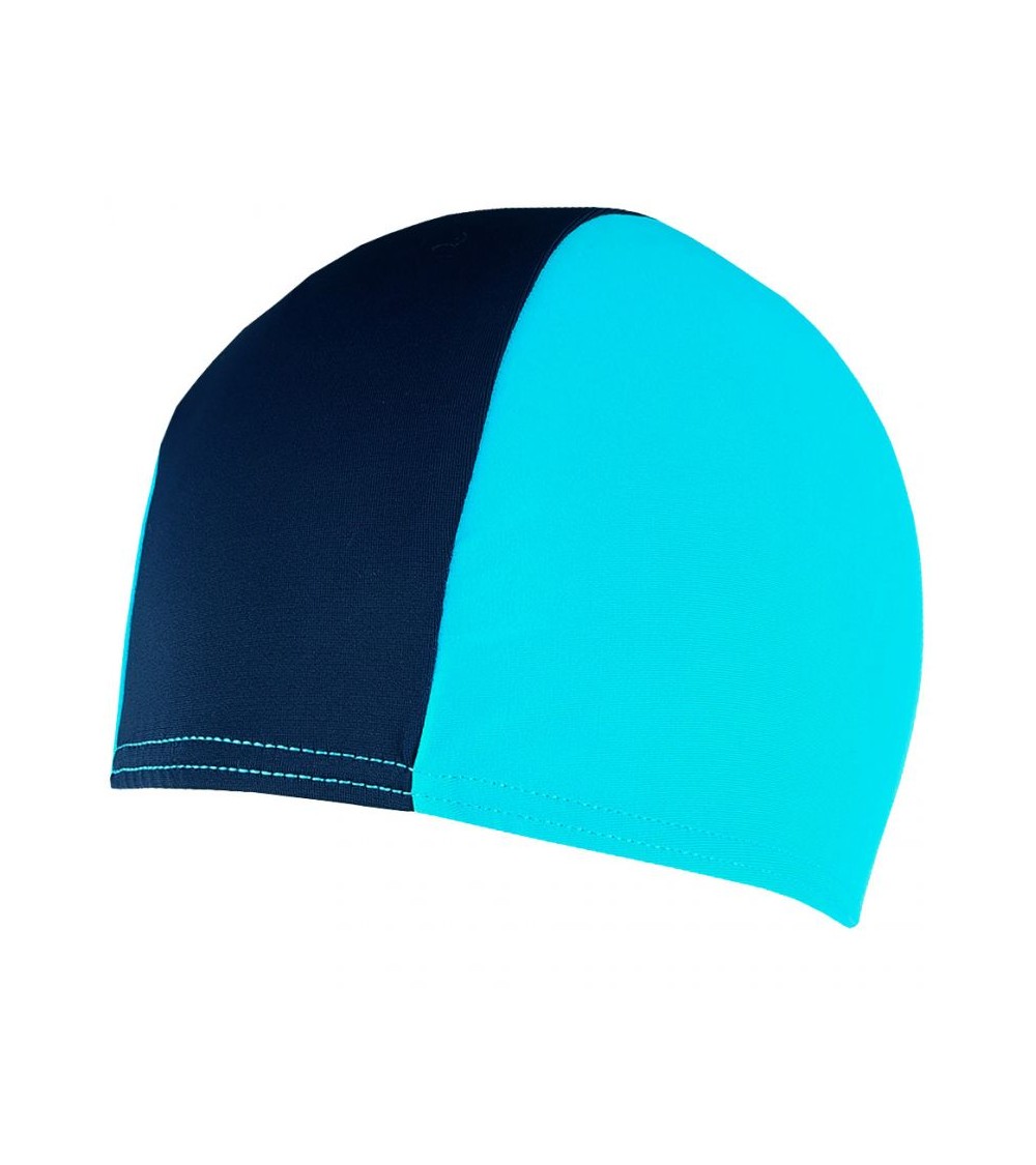 Crowell lycra-Jr-blue-denim swimming cap