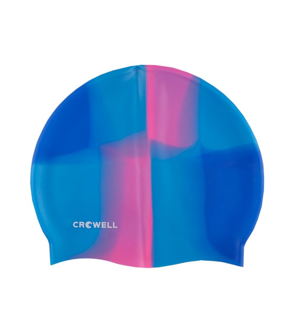 Crowell Multi-Flame-09 silicone swimming cap