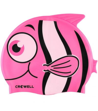 Crowell Nemo-Jr-size silicone swimming cap