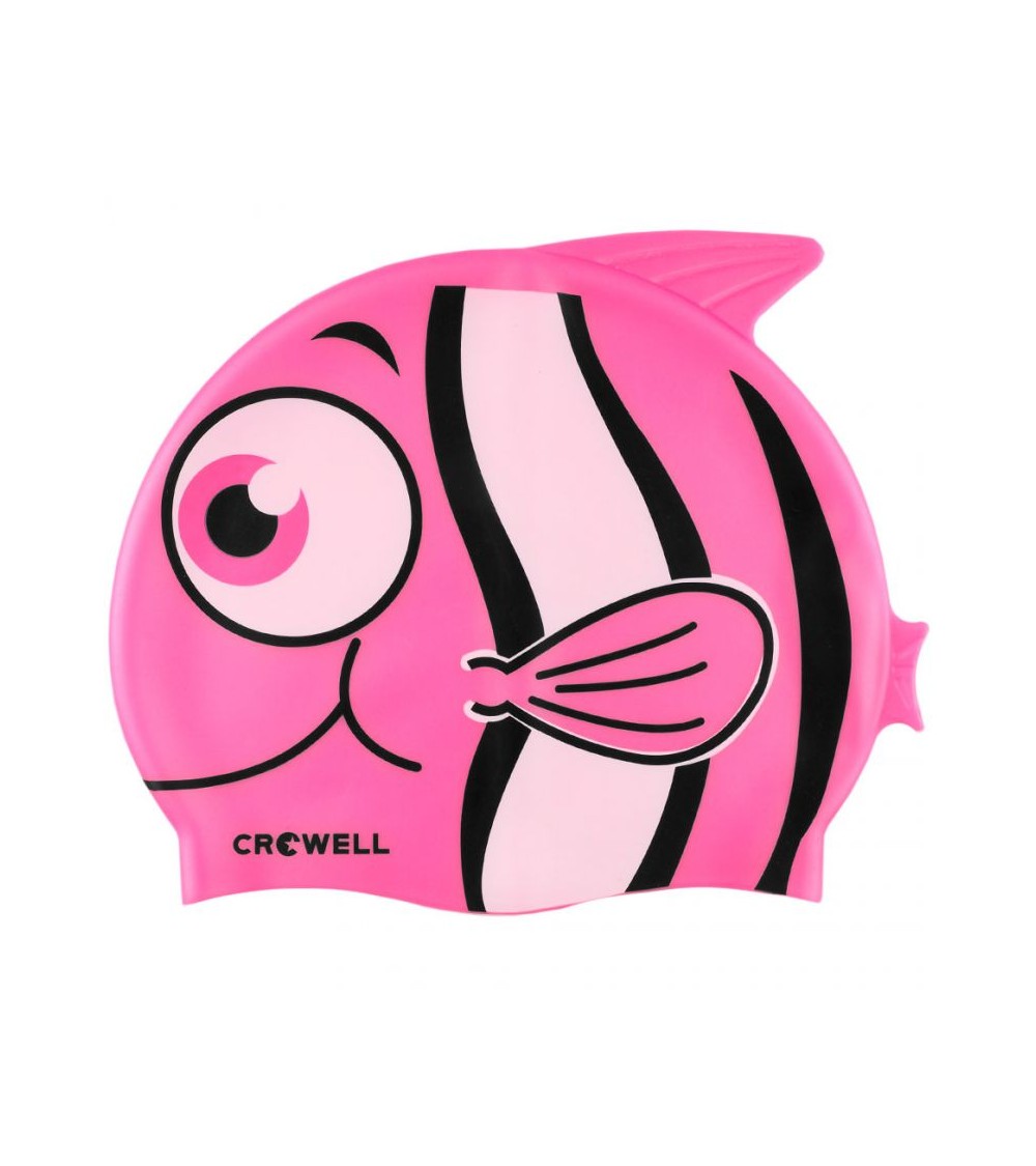 Crowell Nemo-Jr-size silicone swimming cap