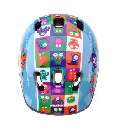 Bicycle helmet Meteor KS06 Happy monsters Jr 24835