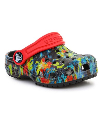 Crocs Classic Tie Dye Graphic Kids Clog T Jr 206994-4SW