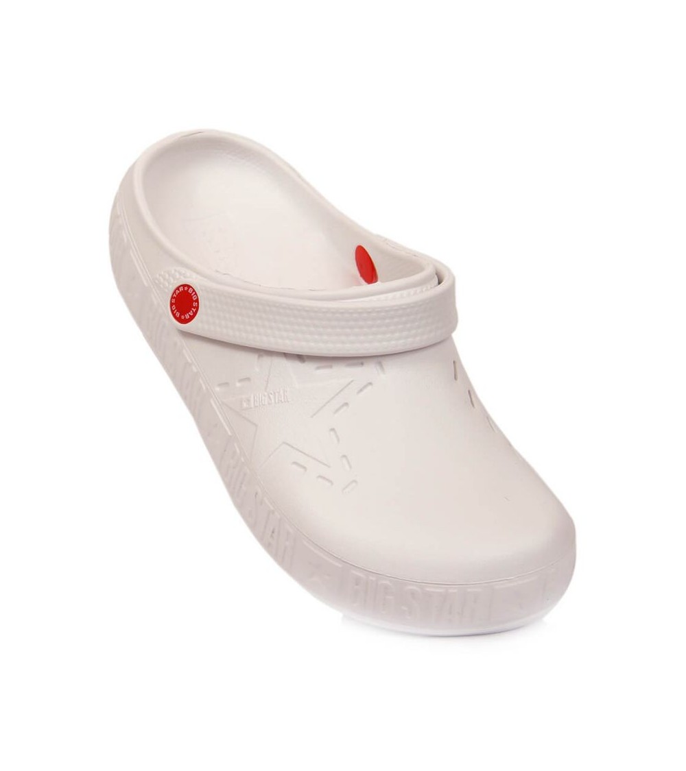 Big Star M II175003 white slippers